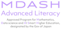 「数理・データサイエンス・AI教育プログラム認定制度（応用基礎レベル）」認定ロゴ3
